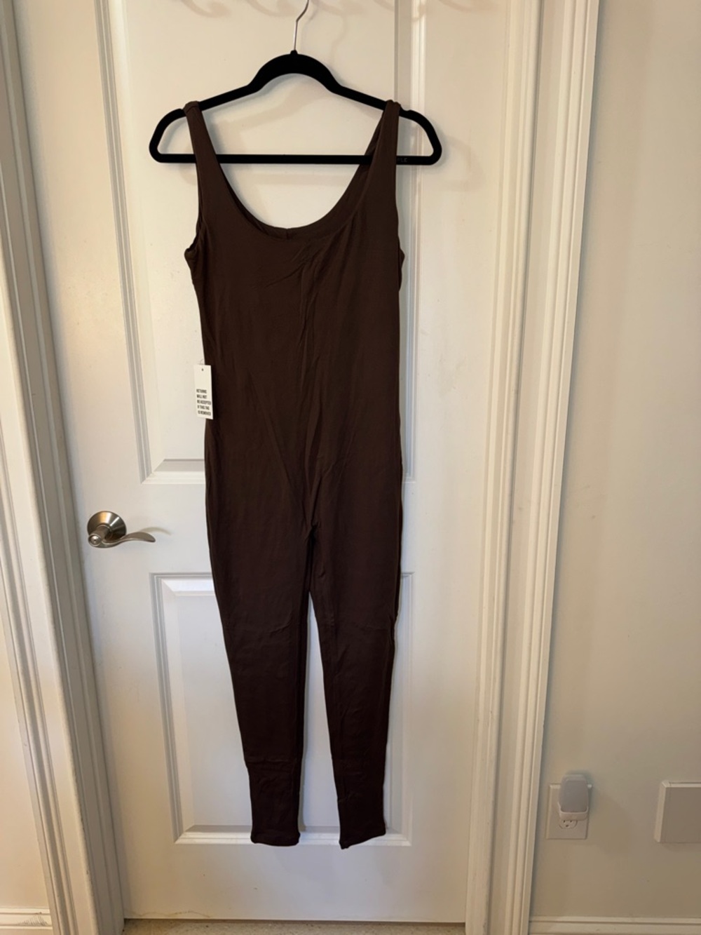 BUMPSUIT The Lucille Chocolate Maternity Unitard Size M NWT!